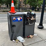Trash/Recycling at 1018–1022 Beacon St
