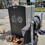 Trash/Recycling at 1324 Beacon St