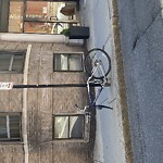Abandoned Bike at 5 Park St Coolidge Corner South Side