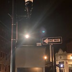 Streetlight at Carlton St