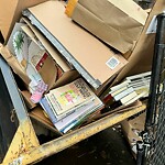 Trash/Recycling at 1386 Beacon St