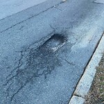 Pothole at 50 School St
