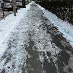 Unshoveled/Icy Sidewalk at 1209 Beacon St