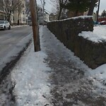 Unshoveled/Icy Sidewalk at 62 Chestnut St