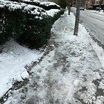 Unshoveled/Icy Sidewalk at 92 Francis St