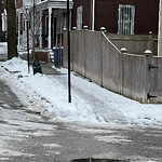 Unshoveled/Icy Sidewalk at 2 Tabor Pl