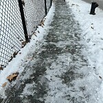 Unshoveled/Icy Sidewalk at 260–276 Saint Paul St