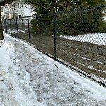 Unshoveled/Icy Sidewalk at 42.34 N 71.11 W