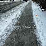 Unshoveled/Icy Sidewalk at 30 Gardner Rd