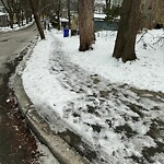 Unshoveled/Icy Sidewalk at 20 Coolidge St