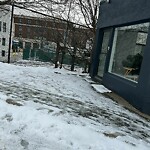 Unshoveled/Icy Sidewalk at 2 White Pl
