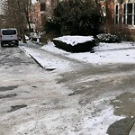 Unshoveled/Icy Sidewalk at 33 Garrison Rd