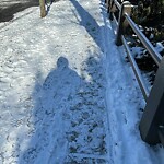 Unshoveled/Icy Sidewalk at 111 Carlton St