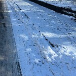 Unshoveled/Icy Sidewalk at 160 Sewall Ave