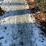 Unshoveled/Icy Sidewalk at 33 Verndale St