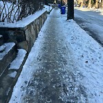 Unshoveled/Icy Sidewalk at 240 Winchester St