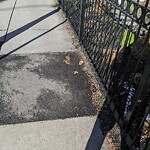 Sidewalk Obstruction at 130 Longwood Ave