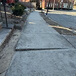 Sidewalk Repair at 27 Lawton St