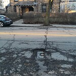 Pothole at 135 Aspinwall Ave