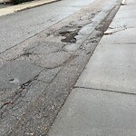 Pothole at 12 Dana St