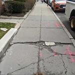 Sidewalk Repair at 94 102 A Longwood Ave