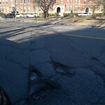 Pothole at 551 Brookline Ave
