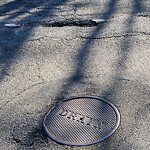 Pothole at 7 Cedar Rd, Chestnut Hill