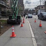 Sidewalk Obstruction at 60 Longwood Ave