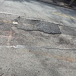 Pothole at 2–76 Gardner Rd