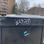 Graffiti at 1120 Beacon St