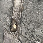 Pothole at 14 Green St