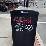 Graffiti at 207 Washington St