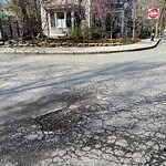 Pothole at 7 Perry St