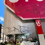 Graffiti at 49–65 Marion St