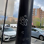 Graffiti at 1280 Beacon St