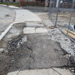 Sidewalk Repair at 45 Bartlett Cres