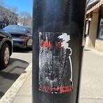 Graffiti at 335 Harvard St