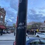 Graffiti at 1–9 Longwood Ave