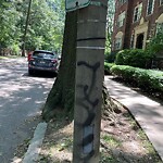 Graffiti at 126 Amory St