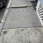 Sidewalk Obstruction at 67 Franklin St Sidewalk Obstruction at 67 Franklin St