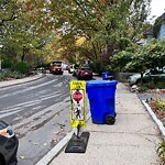 Damaged Sign at 11 Waverly St Damaged Sign at 11 Waverly St