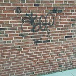 Graffiti at 68–98 Clinton Path