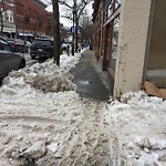Unshoveled/Icy Sidewalk at 22 Harvard St