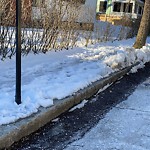 Unshoveled/Icy Sidewalk at 2–12 Harrison St