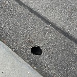 Pothole at 13 Roberts St