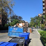 Trash/Recycling at 94 102 A Longwood Ave