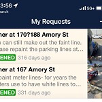 Parking Issues at 161–173 Amory St