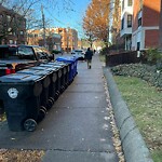 Trash/Recycling at 40 Longwood Ave