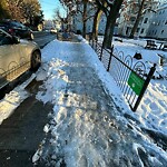 Unshoveled/Icy Sidewalk at 1–99 Edwin St