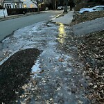 Unshoveled/Icy Sidewalk at 180 Clark Rd